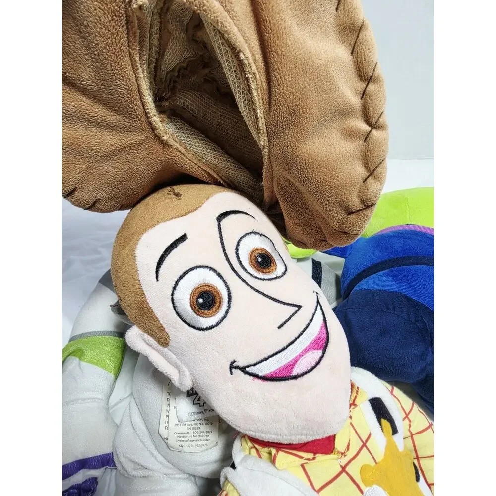Disney Toy Story Woody 24”Buzz Lightyear 21” Alien 11' Large Stuffed Plush Jumbo